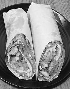 2 Piece Chicken Roll  Combo