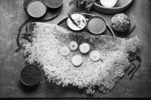 Rava onion masala dosa