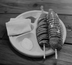 Gochujang spicy potato twister
