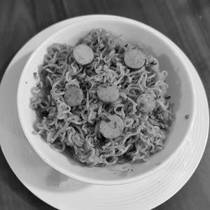 Chicken Sausage Maggi