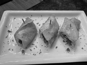 Egg & Chicken Tikka Wrap