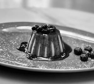 Panna Cotta With Berry Compote