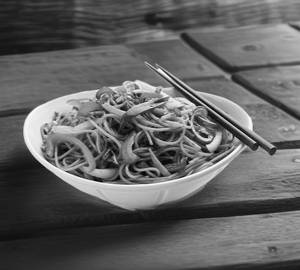 Schezwan Egg noodles