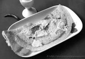 Egg Onion Dosa