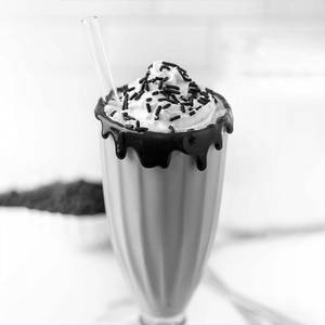 Icy Chocolate Milkshake [250 Ml]