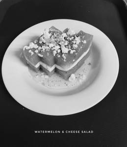 Watermelon & Cheese Salad
