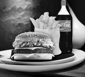 Punjabi Tadka Burger Combo