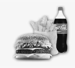 Double Deck Burger Combo