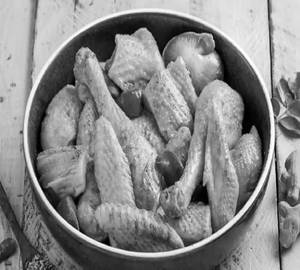 Country chicken meat with skin [500 grams]