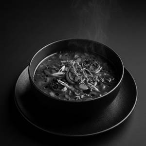 Veg Burnt Garlic Soup