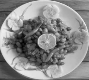 Peanut chaat
