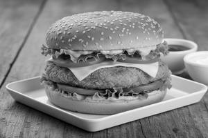 Regular Ground Chicken Burger