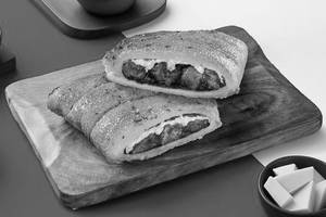Korean Chicken Tikka Garlic Bread