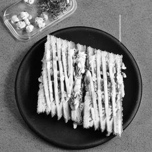Chicken Cheese Corn Sandwich