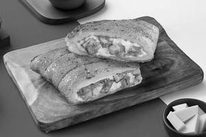 Paneer Tikka Garlic Bread.
