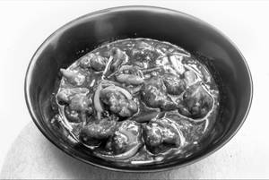 Boneless Chilli Chicken Gravy