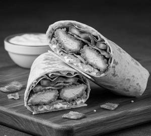 Crunch chicken wrap