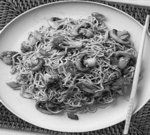 Mushroom Noodles