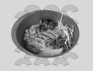 Tonkotsu-style Tofu Ramen