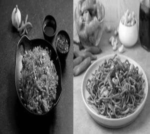 Veg Shezwan Noodles+ Veg Shezwan Rice