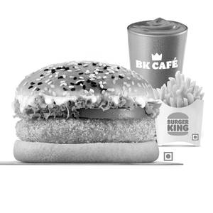 BK Veggie + Med Fries + Chocolate Thick Shake