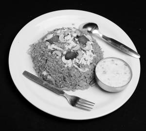 Triple Schezwan Fried Rice
