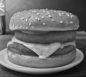 Double patty burger