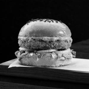 Aloo Tikki Cheese Burger
