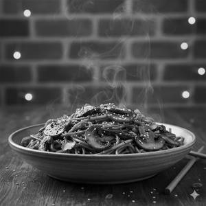 Mushroom Noodles