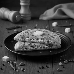 Paneer Parantha with Chole