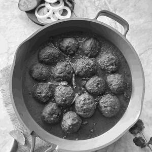 Veg Kofta Curry Black
