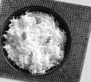 Plain rice