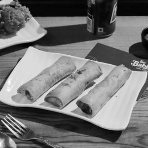 Palak Chicken Cheese Roll (3 Pcs)