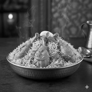 Chicken biryani [4pcs half]