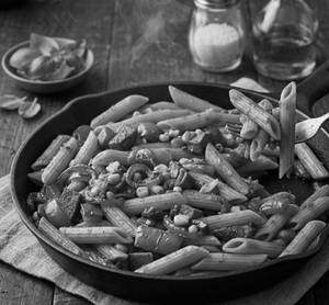 Smokey Red Penne Pasta - Non-veg