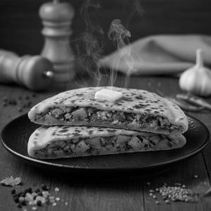 Mix Parantha with Chole