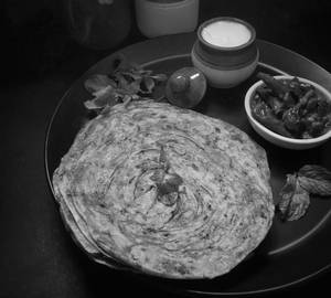 Mint Lachha Paratha