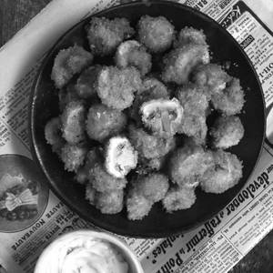 Cheese Mushroom Peper Fry