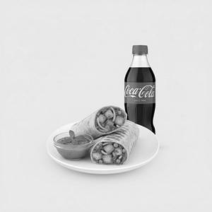Bombay Masala Roll + Soft Drink Coke