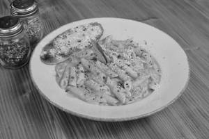 Rosee Pasta + Choice Of Drinks