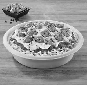 Pizza Rice Bowl – Pepper BBQ Chicken
