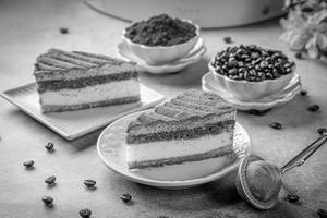 Tiramisu Newyork Cheesecake Slice