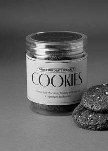 Dark Chocolate Sea Salt Cookies