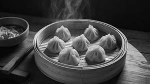 Veg. Momos (8 Pcs)