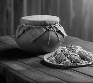 Chicken Kizhi Biryani