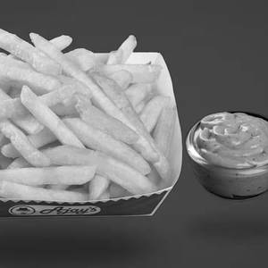 Fries with dip