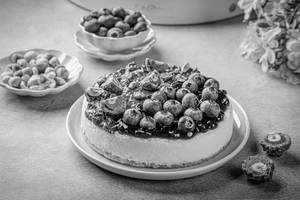 Blueberry & Ferrero Newyork Cheese Cake