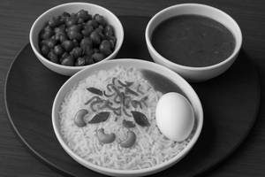 Ghee Rice + Chicken Chilli  + Boiled Egg +  Gravy