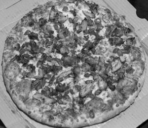 Peppy Chicken Pizza