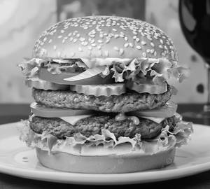 Jumbo chicken burger